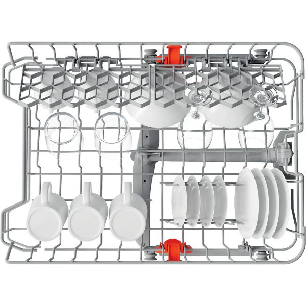 Picture of Hotpoint HSFE1B19SUKN 45cm Slimline Dishwasher in Silver