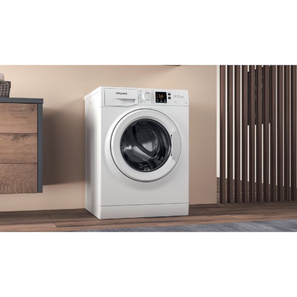 Picture of Hotpoint NSWF743UWUKN 7kg 1400 Spin Washing Machine in White - discountinued