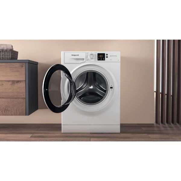 Picture of Hotpoint NSWF743UWUKN 7kg 1400 Spin Washing Machine in White - discountinued