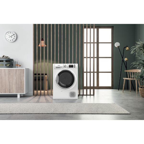 Picture of Hotpoint NTM118X3XBUK 8kg Heat Pump Condenser Tumble Dryer with Active Care - Ex Display Model