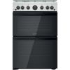 Picture of Indesit ID67G0MCXUK Freestanding Double Oven Gas Cooker