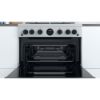 Picture of Indesit ID67G0MCXUK Freestanding Double Oven Gas Cooker