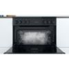 Picture of Indesit ID67V9KMBUK Freestanding Double Oven Electric Cooker in Black with Steam&Clean
