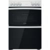 Picture of Indesit ID67V9KMWUK Double Cooker with Steam+Clean in White - Discontinued