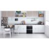 Picture of Indesit ID67V9KMWUK Double Cooker with Steam+Clean in White - Discontinued