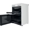 Picture of Indesit ID67V9KMWUK Double Cooker with Steam+Clean in White