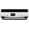 Picture of Zanussi ZCV69360WA 60cm Double Oven Electric Cooker in White with Ceramic Hob and PlusSteam