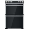 Picture of Hotpoint HDT67V9H2CX 60cm Freestanding Double Oven Electric Cooker with XL Cavity-Discontinued