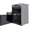 Picture of Hotpoint HDT67V9H2CX 60cm Freestanding Double Oven Electric Cooker with XL Cavity-Discontinued