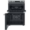Picture of Hotpoint HDT67V9H2CX 60cm Freestanding Double Oven Electric Cooker with XL Cavity-Discontinued
