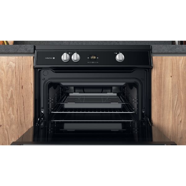 Picture of Hotpoint HDT67I9HM2C 60cm Electric Double Oven Cooker with Induction Hob