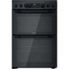 Picture of Hotpoint HDM67V9CMB 60cm Double Oven Electric Cooker with Ceramic Hob