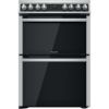 Picture of Hotpoint HDM67V8D2CX 60cm Double Fan Oven Electric Cooker with Steam Function