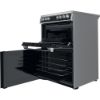 Picture of Hotpoint HDM67V8D2CX 60cm Double Fan Oven Electric Cooker with Steam Function