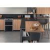 Picture of Hotpoint HDM67V8D2CX 60cm Double Fan Oven Electric Cooker with Steam Function