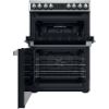 Picture of Hotpoint HDM67V8D2CX 60cm Double Fan Oven Electric Cooker with Steam Function
