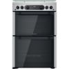 Picture of Hotpoint HDM67G0CCX Double Oven Gas Cooker in Inox