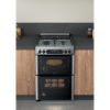 Picture of Hotpoint HDM67G0CCX Double Oven Gas Cooker in Inox