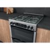 Picture of Hotpoint HDM67G0CCX Double Oven Gas Cooker in Inox