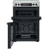 Picture of Hotpoint HDM67G0CCX Double Oven Gas Cooker in Inox
