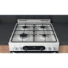 Picture of Hotpoint HDM67G0CCW Double Oven Gas Cooker in White
