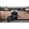 Picture of Hotpoint HDM67G0CCW Double Oven Gas Cooker in White