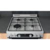 Picture of Hotpoint HDM67G0C2CX Double Cooker in Inox Silver