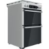 Picture of Hotpoint HDM67G8C2CX/UK Dual Fuel Double Oven Cooker in Inox