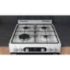 Picture of Hotpoint HD67G02CCW Freestanding Double Oven Gas Cooker in White - Discontinued
