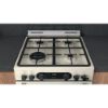 Picture of Hotpoint CD67G0C2CJ/UK 60cm Double Oven Gas Cooker in Jasmine
