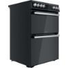 Picture of Hotpoint HDT67V9H2CB Double Oven Electric Cooker in Black