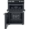 Picture of Hotpoint HDT67V9H2CB Double Oven Electric Cooker in Black