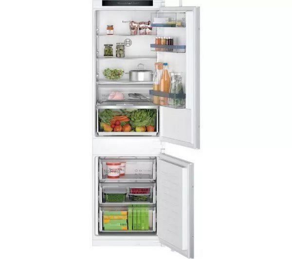 Picture of Bosch KIN86VSE0G 54.1cm 60/40 Integrated No Frost Fridge Freezer with Sliding Hinge