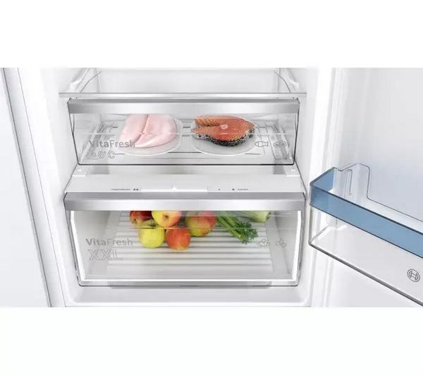 Picture of Bosch KIN86VSE0G 54.1cm 60/40 Integrated No Frost Fridge Freezer with Sliding Hinge