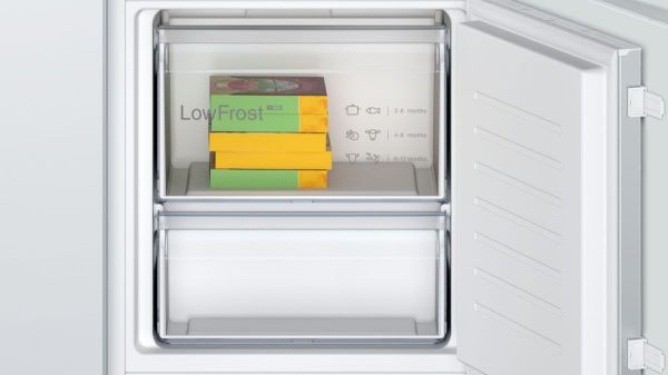 Bosch KIV87VSE0G Series 4 Integrated Fridge Freezer_low frost