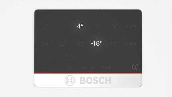 Picture of Bosch KGN39AWCTG 60cm Frost Free Fridge Freezer in White