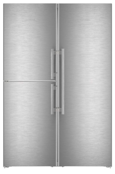 Picture of Liebherr XRCSD5255 Prime BioFresh NoFrost Side-by-Side Combination Freestanding Fridge Freezer in Stainless Steel