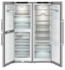 Picture of Liebherr XRCSD5255 Prime BioFresh NoFrost Side-by-Side Combination Freestanding Fridge Freezer in Stainless Steel