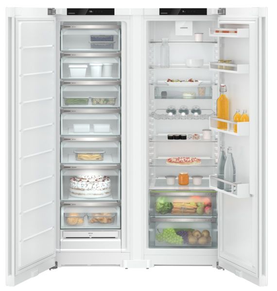 Picture of Liebherr XRF5220 Plus NoFrost Side-by-Side Combination Fridge Freezer in White