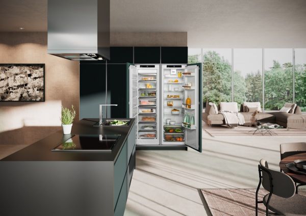 Liebherr IXRF5100 Integrated Side-by-Side Fridge Freezer with Pure NoFrost_room view