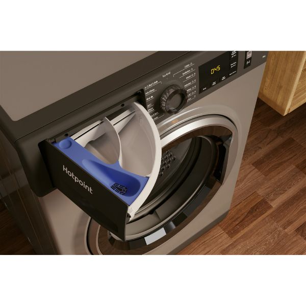 Picture of Hotpoint NM11946GCAUKN 9kg ActiveCare Washing Machine in Graphite-Discontinued