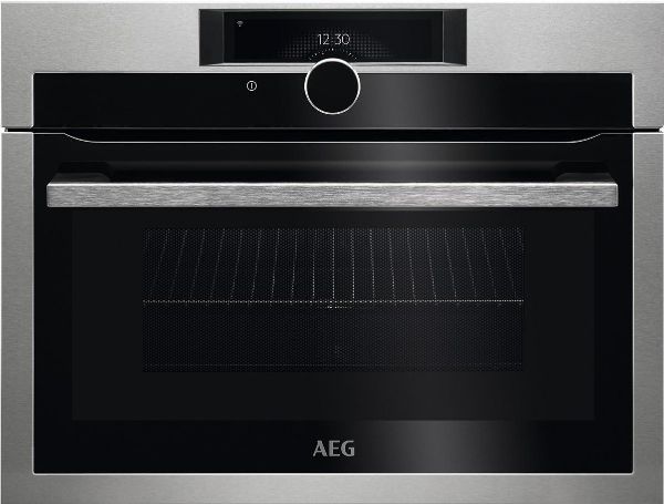 Picture of AEG KME968000M 7000 Combiquick Microwave Combination Oven with Clean Enamel Cleaning