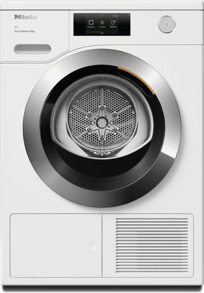 Miele TCR780WP 9kg Heat Pump Tumble Dryer with SteamFinish, SilenceDrum and M Touch_main