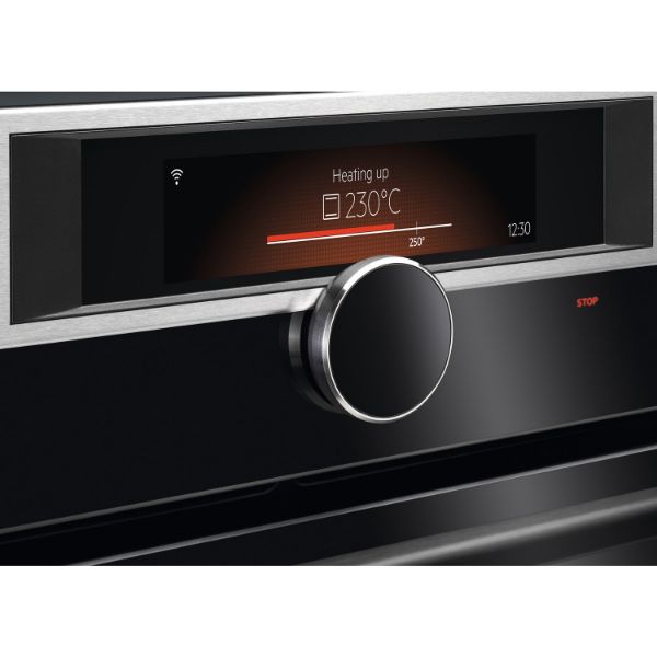 Picture of AEG BPE948730M Built in Single Electric Oven with Pyrolytic Cleaning and AssistedCooking