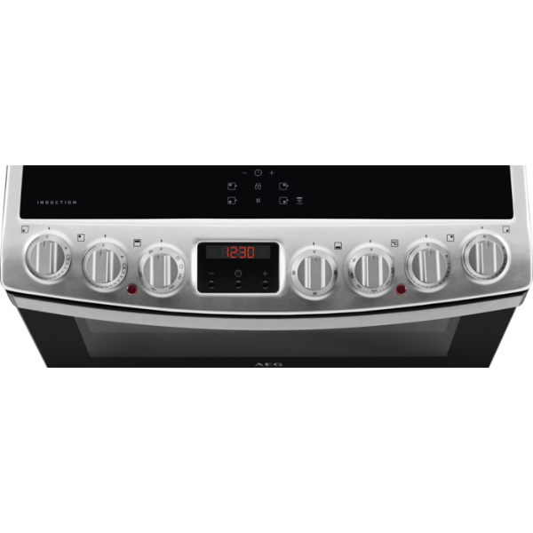 Picture of AEG CIB6732ACM Steambake Cooker with Double Oven and Induction Hob