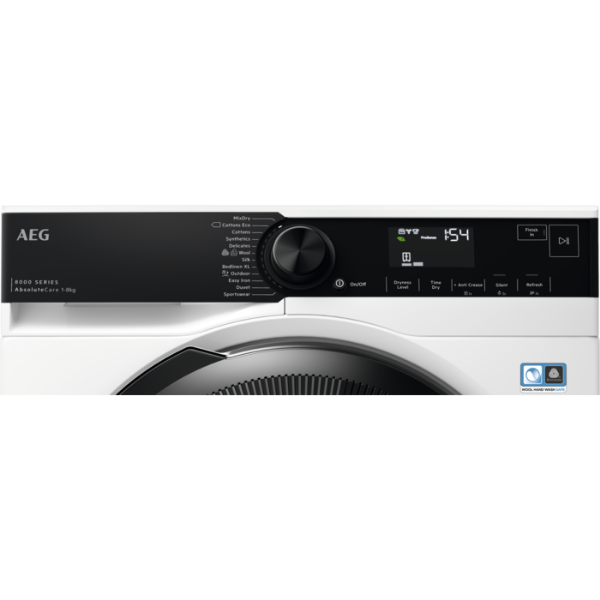 Picture of AEG TR848P4B 8kg Heat Pump Tumble Dryer