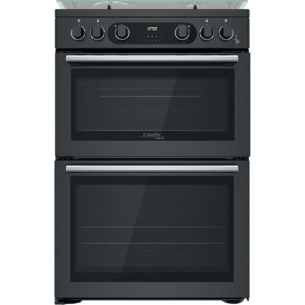 Picture of Hotpoint CD67G0C2CA/UK 60cm Double Oven Gas Cooker with Catalytic Cleaning and XL Cavity