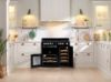 Picture of Leisure PR100F530K Cuisinemaster Pro 100cm Dual Fuel Range Cooker with Three Ovens in Black