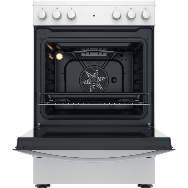 Picture of Indesit IS67V5KHW 60cm Freestanding Electric Cooker with Ceramic Hob