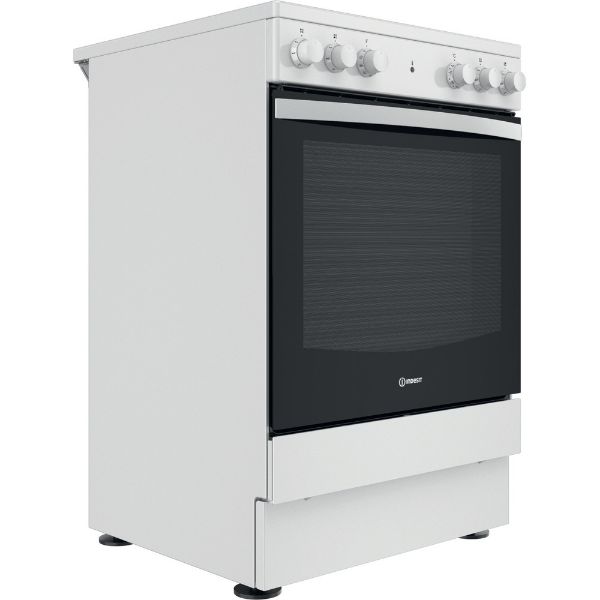 Picture of Indesit IS67V5KHW 60cm Freestanding Electric Cooker with Ceramic Hob